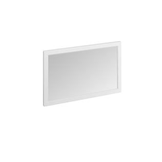 Framed 90 Mirror with LED Illumination (Matt White) | SKU M9MW ...