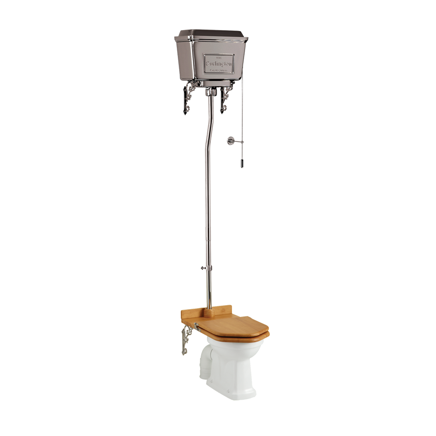 Standard High Level WC with Chrome Lever Cistern (Standard High Level ...